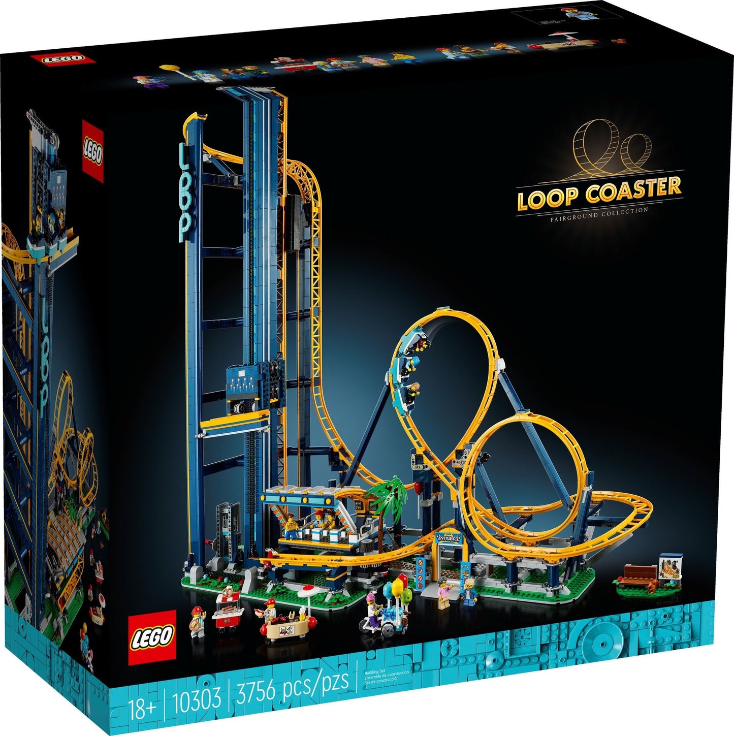 LEGO 10303 Loop Coaster: Build a Thrilling Fairground Icon