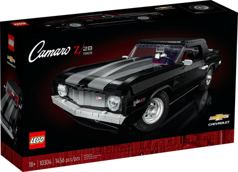 LEGO 10304 Chevrolet Camaro Z/28 1969 Muscle Car Model Kit - SuperSaverAU - view 1