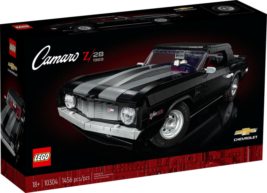 LEGO 10304 Chevrolet Camaro Z/28 1969 Muscle Car Model Kit - SuperSaverAU - view 1