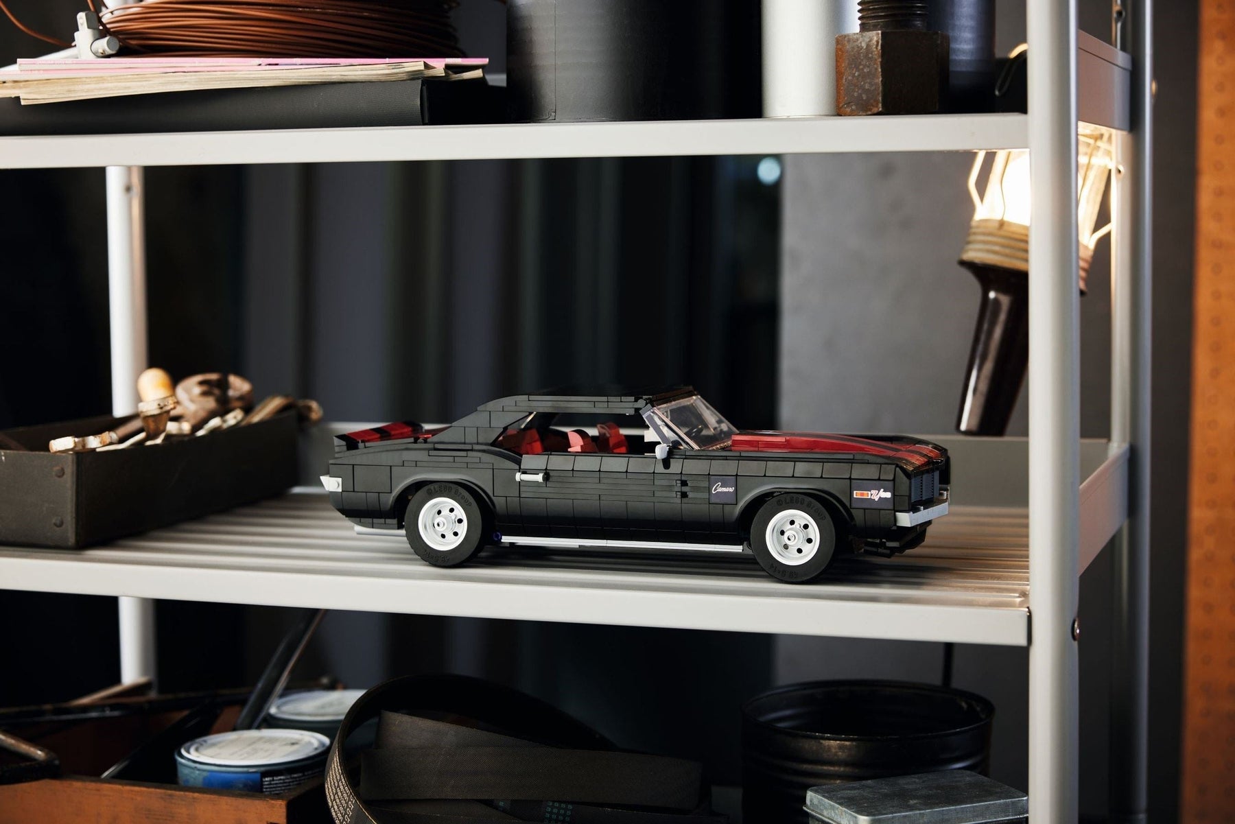 LEGO 10304 Chevrolet Camaro Z/28 1969 Muscle Car Model Kit - SuperSaverAU - view 4