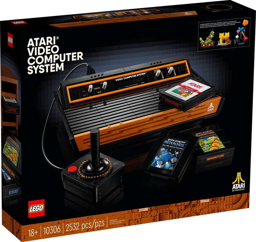 LEGO ICONS Series 10306 Atari 2600 Video Computer System (Atari VCS) - SuperSaverAU - view 1