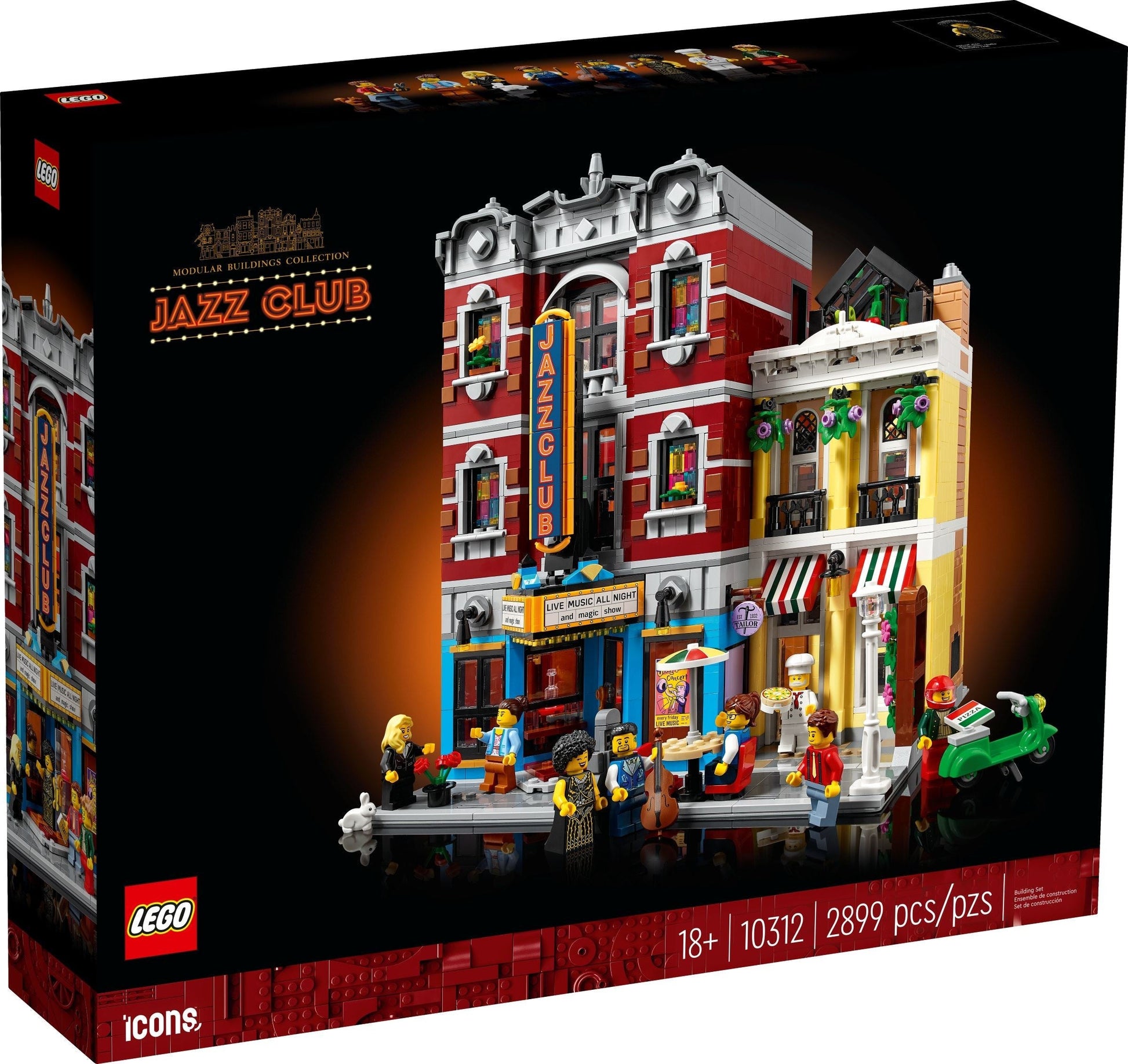 LEGO Icons Series 10312 Jazz Club- Auzzi Store