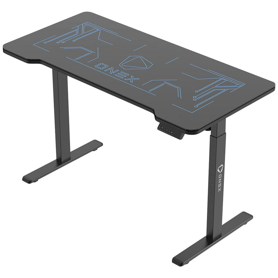 ONEX Electric Tempered Glass Gaming Desk GDE1400 - SuperSaverAU - view 1