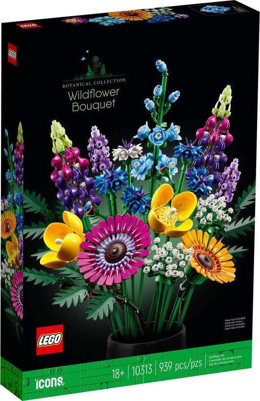 LEGO ICONS Series 10313 Wildflower Bouquet- Auzzi Store