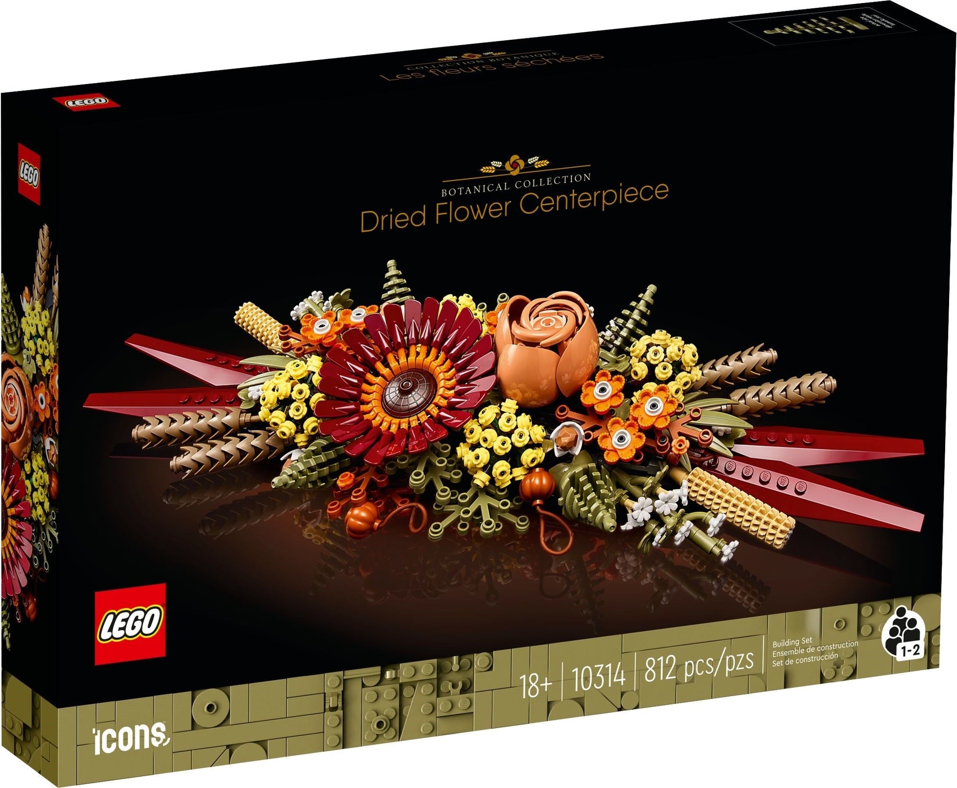LEGO ICONS Series 10314 Dried Flower Centerpiece- Auzzi Store