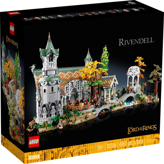 LEGO ICONS 10316 THE LORD OF THE RINGS: RIVENDELL- Auzzi Store