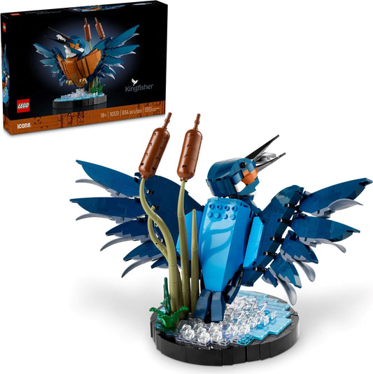 LEGO 10331 Icons Kingfisher Bird Display