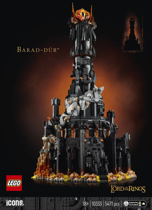 LEGO 10333 The Lord of the Rings Barad-dûr