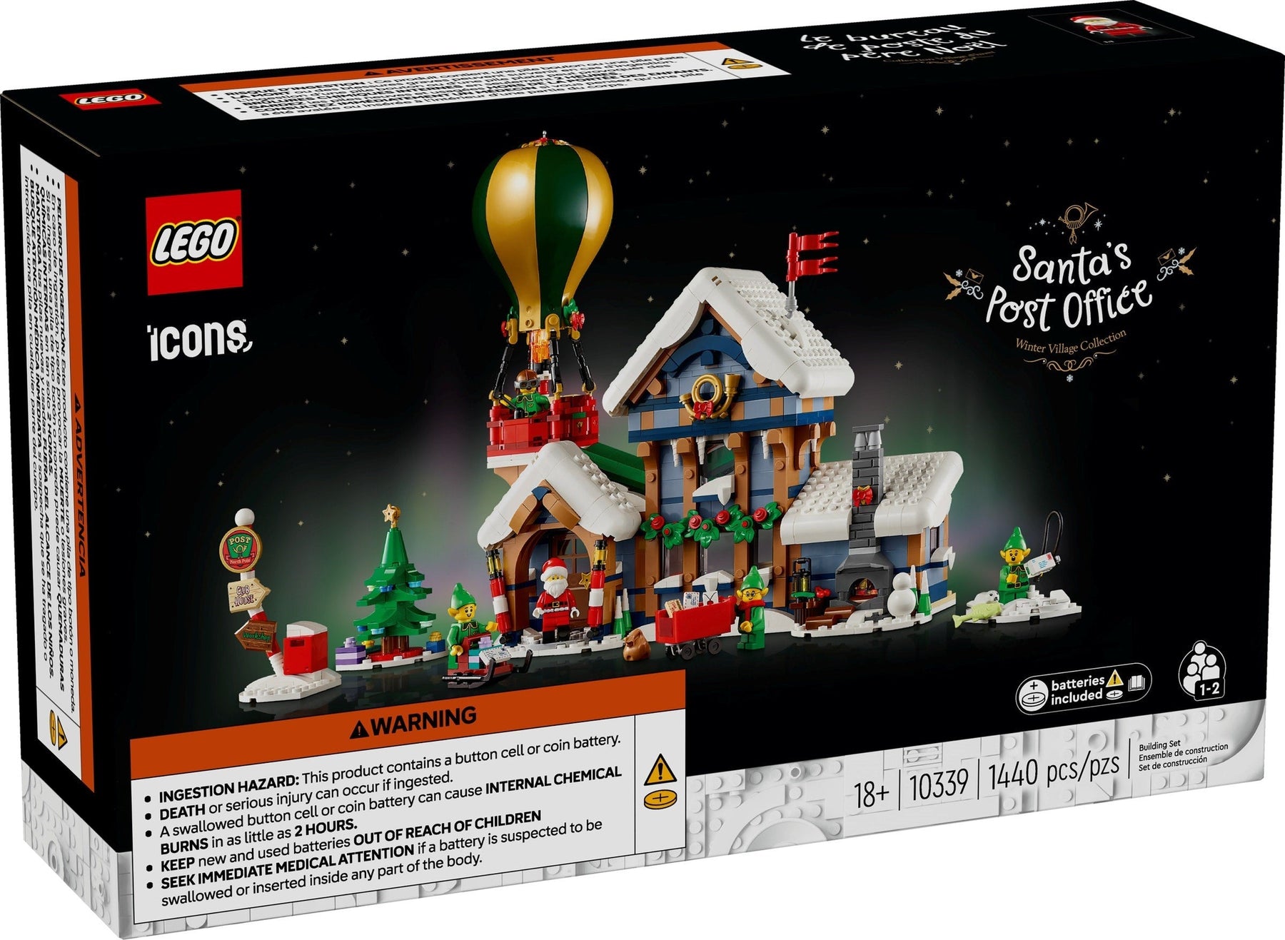 LEGO Icons 10339 Santa's Post Office - SuperSaverAU - view 7