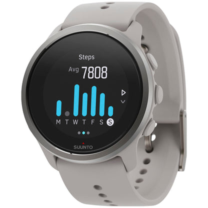 Suunto 5 Peak GPS Sports Watch – Ridge Sand Edition with Heart Rate, Navigation & Long Battery Life