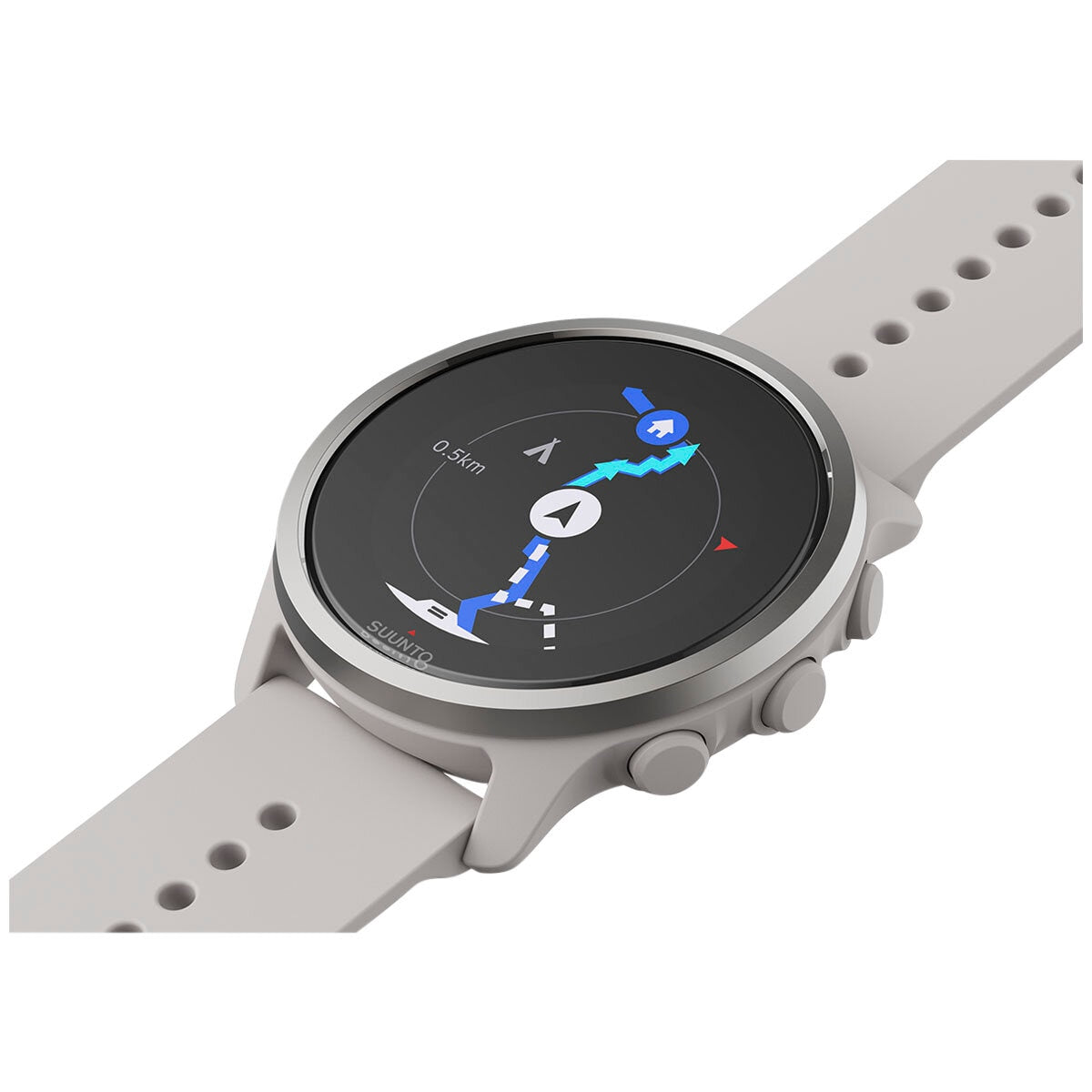 Suunto 5 Peak GPS Sports Watch – Ridge Sand Edition with Heart Rate, Navigation & Long Battery Life