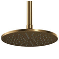 Rogerseller Tonic 200mm shower rose - 3 star WELS, 9L/min, brass, Brushed Gold finish - 3506000014