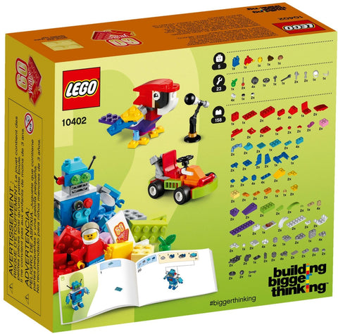 LEGO 10402 Fun Future: 60th Anniversary Creative Brick Set - SuperSaverAU - view 1