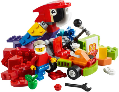 LEGO 10402 Fun Future: 60th Anniversary Creative Brick Set