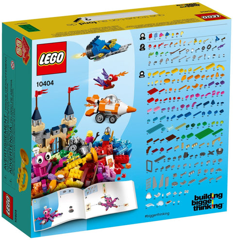LEGO 10404 Ocean's Bottom: Creative Brick Set (60th Anniversary Edition) - SuperSaverAU - view 1
