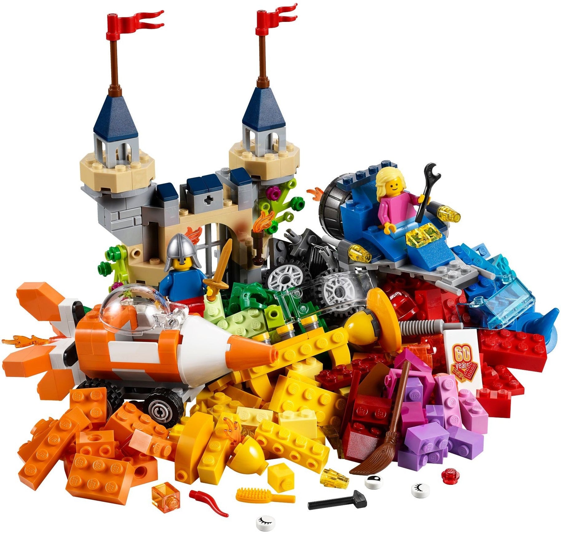 LEGO 10404 Ocean's Bottom: Creative Brick Set (60th Anniversary Edition) - SuperSaverAU - view 2