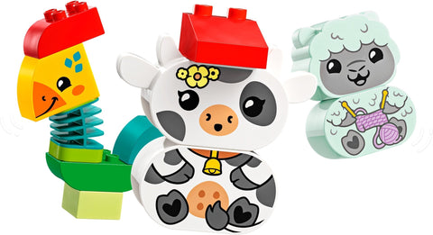 LEGO DUPLO My First Animal Train 10412 - SuperSaverAU - view 2