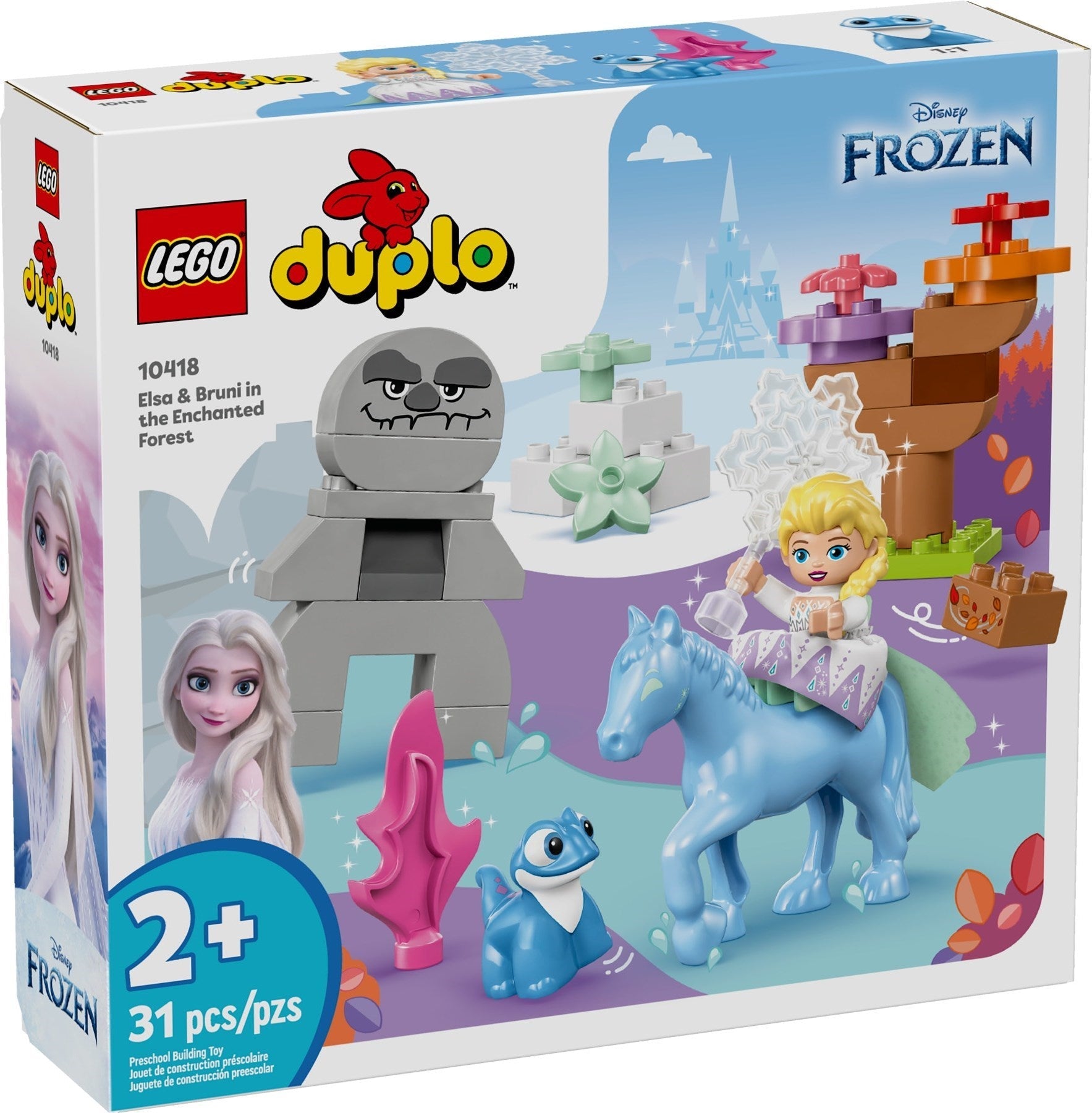 LEGO Duplo Disney Elsa and Bruni in the Enchanted Forest 10417 - SuperSaverAU - view 5
