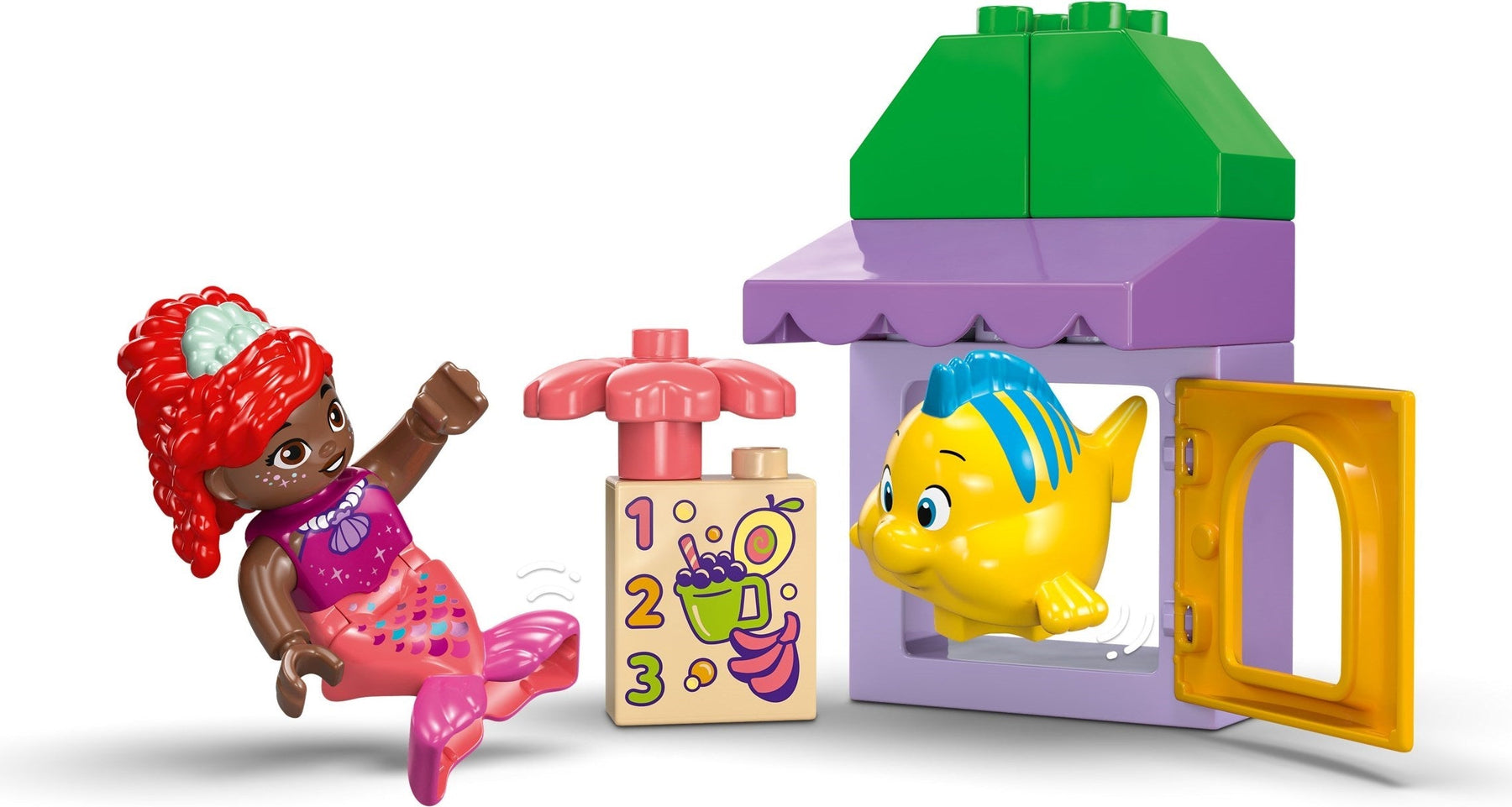 LEGO DUPLO 10419 Ariel and Flounder’s Cafe Stand - SuperSaverAU - view 5