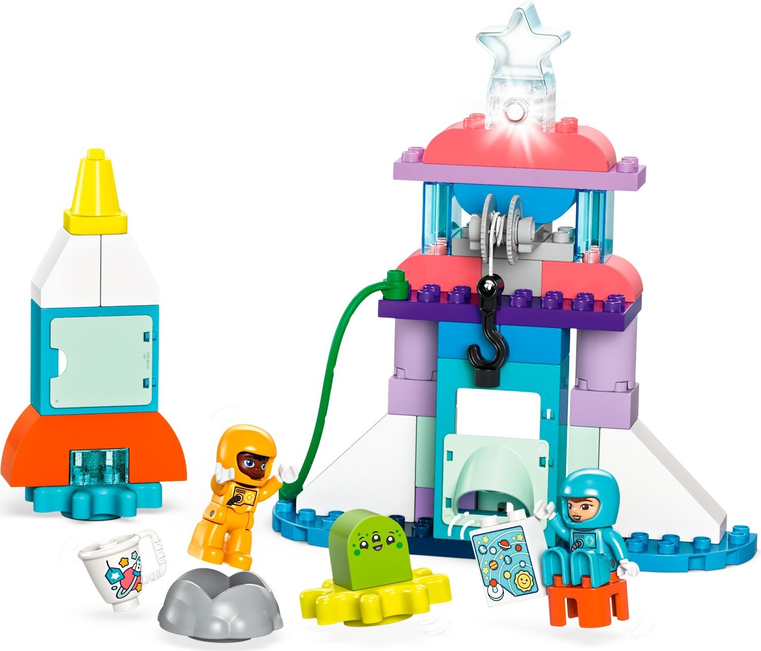 LEGO DUPLO 10422 3-in-1 Space Shuttle Adventure - SuperSaverAU - view 2