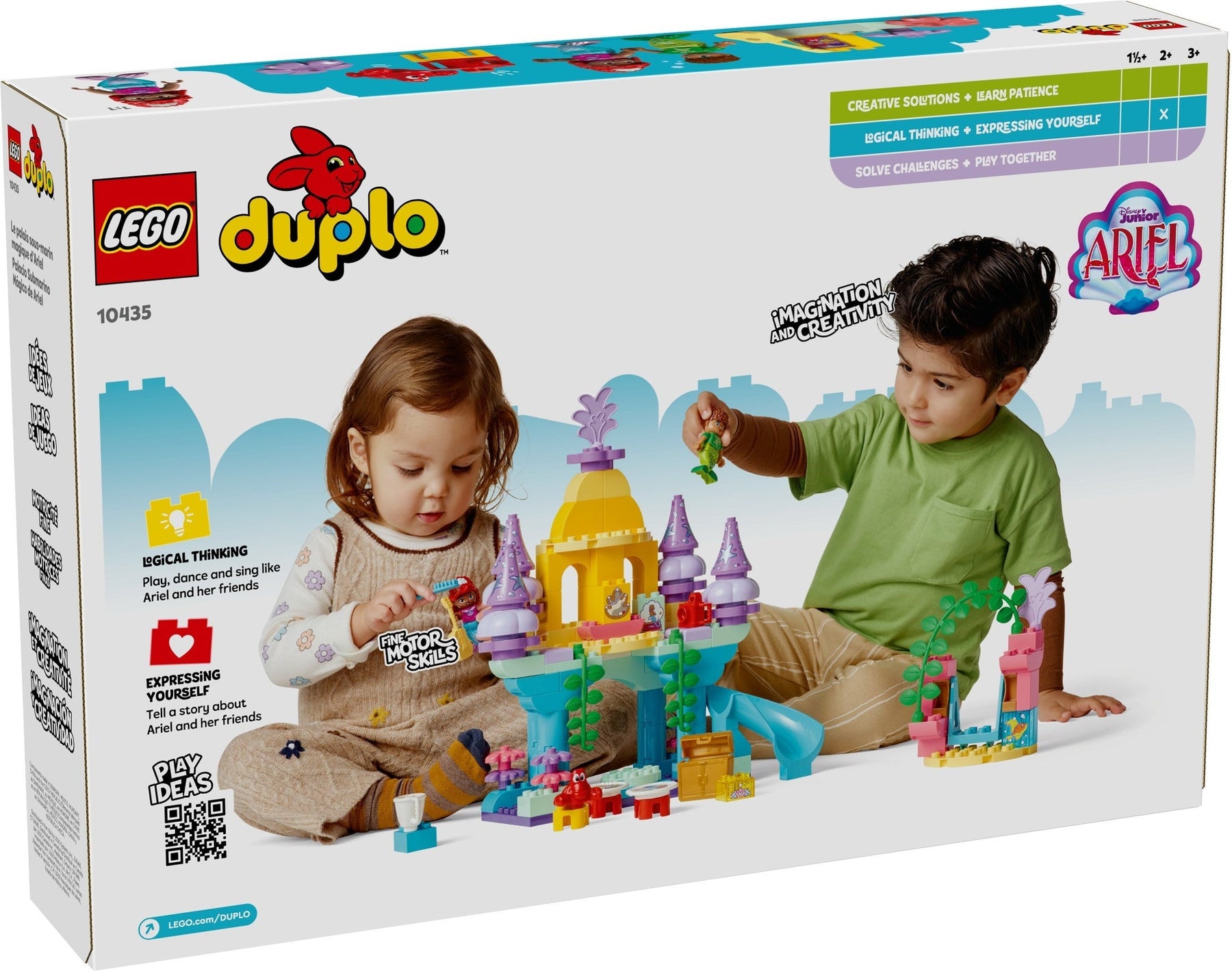 LEGO DUPLO 10435 Ariel’s Magical Underwater Palace - SuperSaverAU - view 2