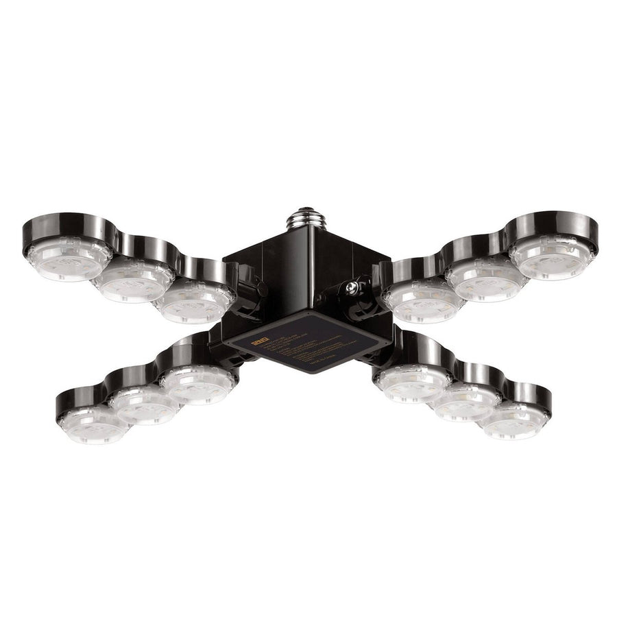 Sansi E27 60W Folding Wings LED Grow Light - Full Spectrum - 200mm x 140mm - SuperSaverAU - view 1