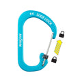 Nite Ize Slidelock Carabiner Aluminium 4 Blue - Lightweight - 75lb Capacity - SuperSaverAU - view 2