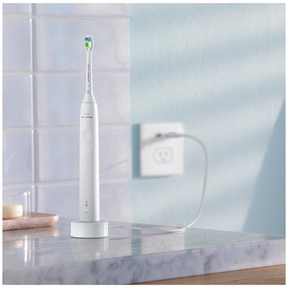 Philips Sonicare 3100 Range Black And White Bundle Pack Toothbrush