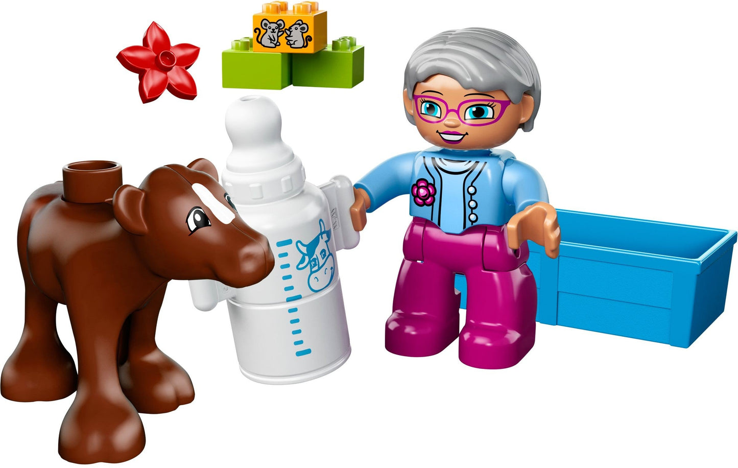 LEGO 10521 Baby Calf with Grandma DUPLO Figure