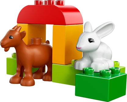 LEGO 10522 DUPLO Farm Animals Set with Shelter & Figures