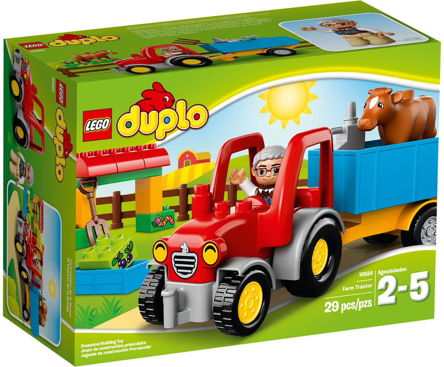 LEGO 10524 Farm Tractor & Trailer: Feed the Cow! - SuperSaverAU - view 1