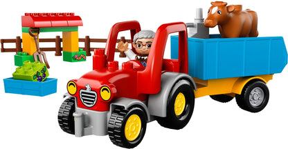 LEGO 10524 Farm Tractor & Trailer: Feed the Cow!