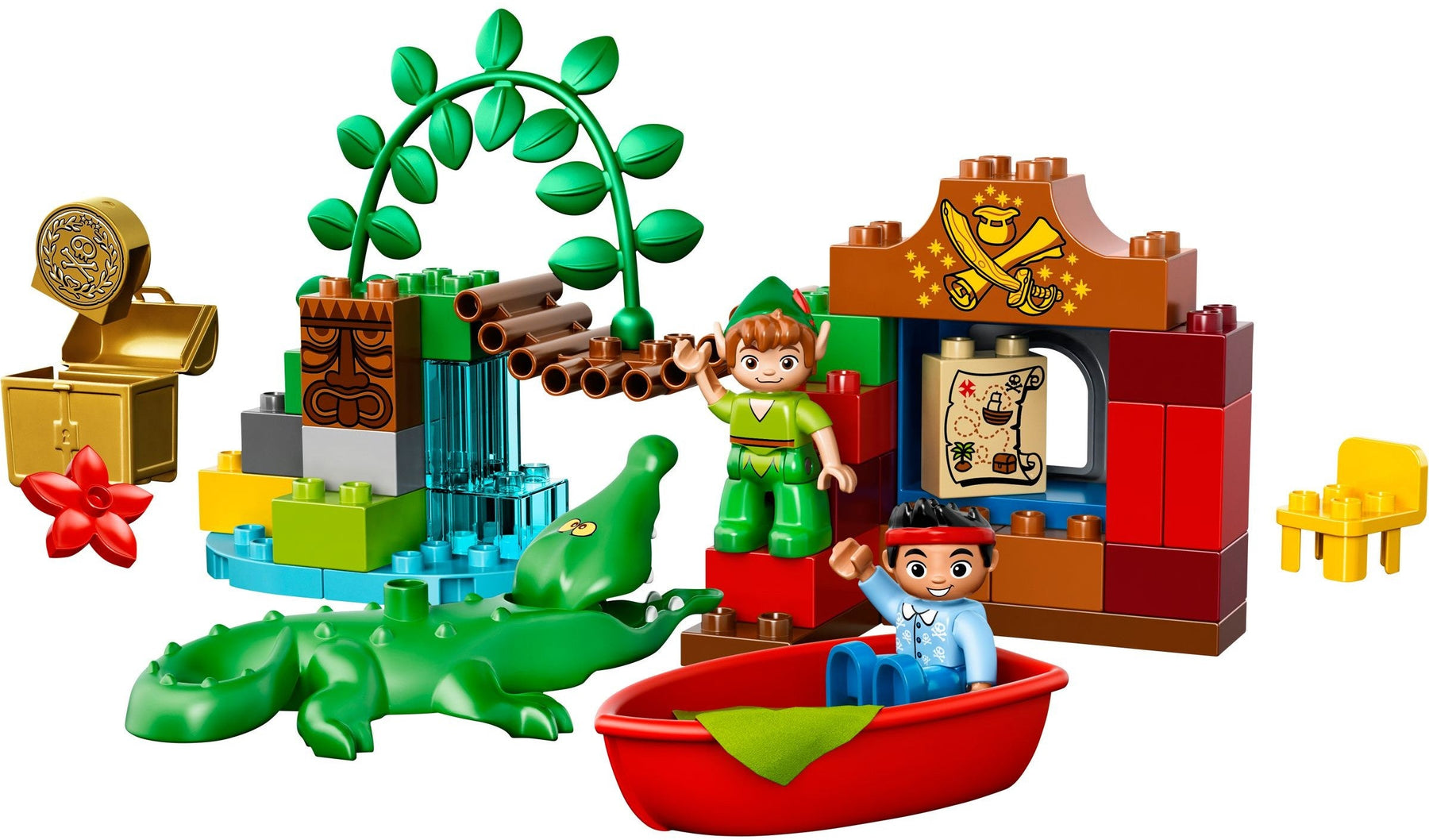 LEGO 10526 Peter Pan's Never Land Hideout DUPLO Set - SuperSaverAU - view 4