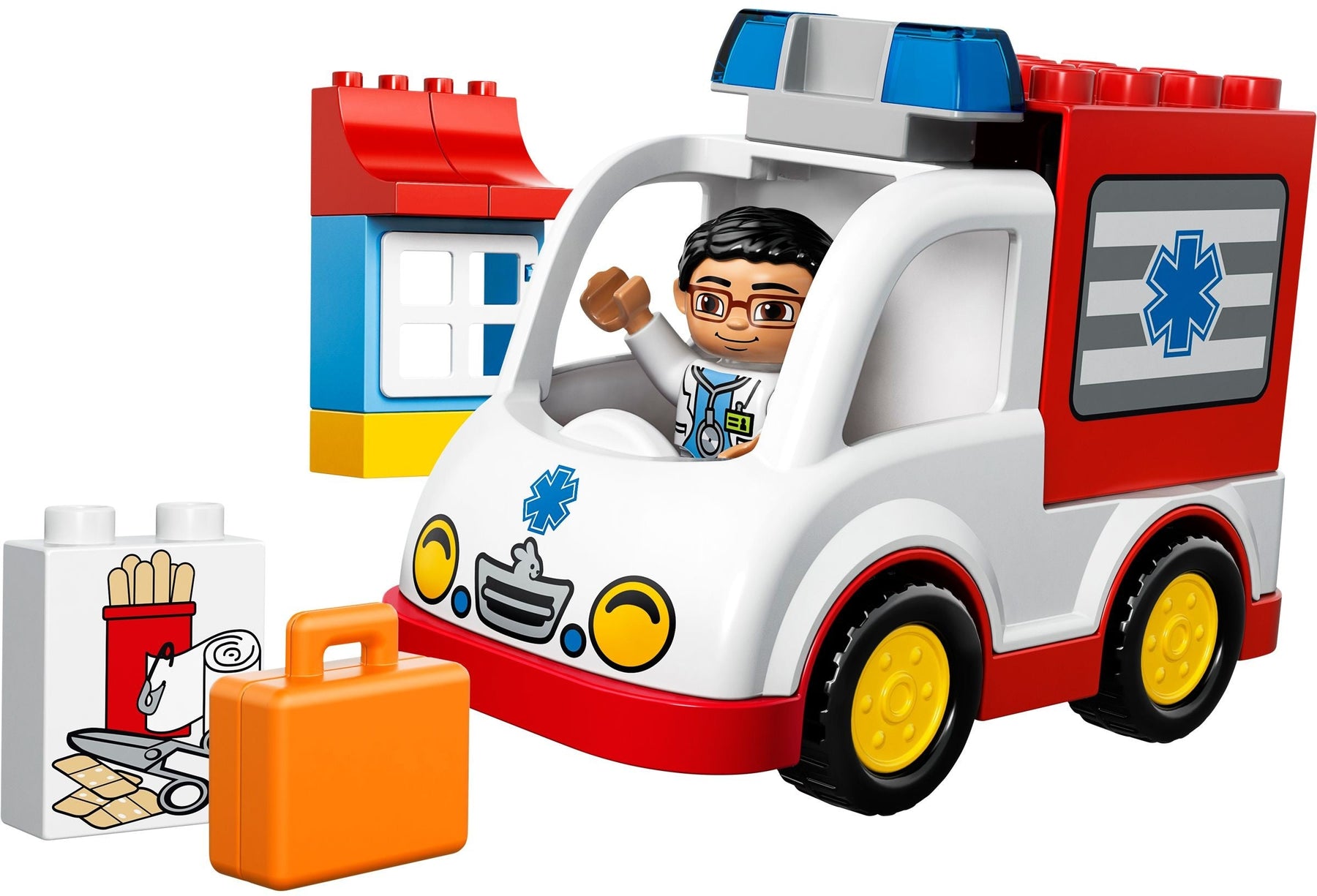 LEGO 10527 Ambulance & Clinic Rescue - SuperSaverAU - view 3
