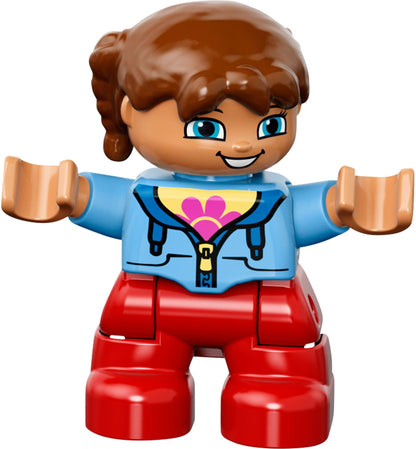 LEGO 10528 School Bus Building Kit with Figures & Accessories