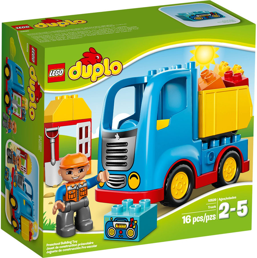LEGO 10529 DUPLO Truck & House Construction Set with Figure - SuperSaverAU - view 1