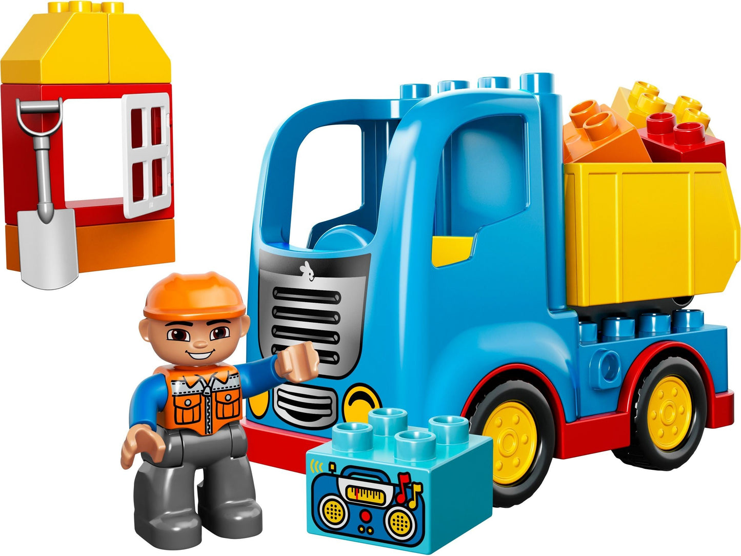 LEGO 10529 DUPLO Truck & House Construction Set with Figure