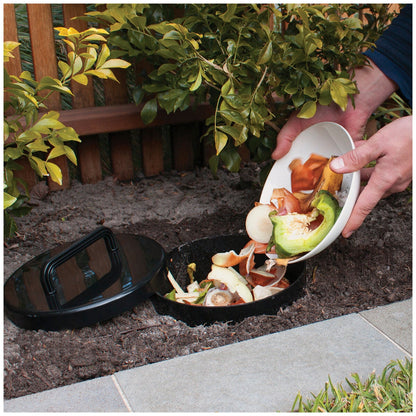 Greenlife 4 x Worm Tower And Micro Composter 22 x 52cm Black