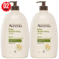 Aveeno Daily Moisturising Body Lotion Fragrance Free 2x1L - SuperSaverAU - view 1