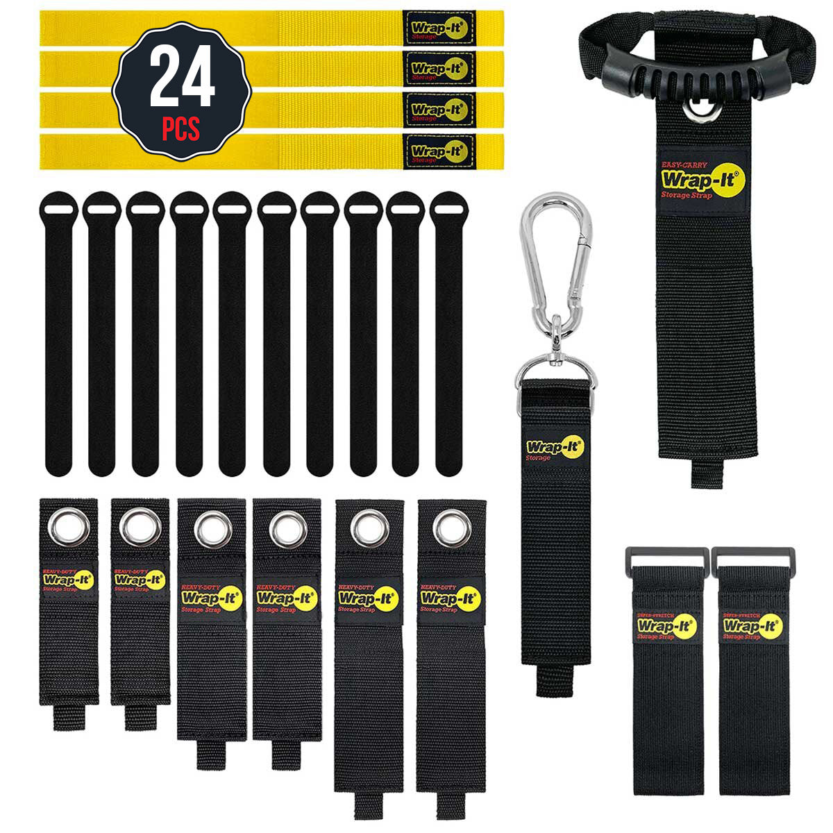 Wrap-It Storage Ultimate Organisation Pack 24 Pieces