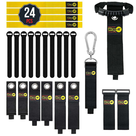 Wrap-It Storage Ultimate Organisation Pack 24 Pieces - SuperSaverAU - view 1