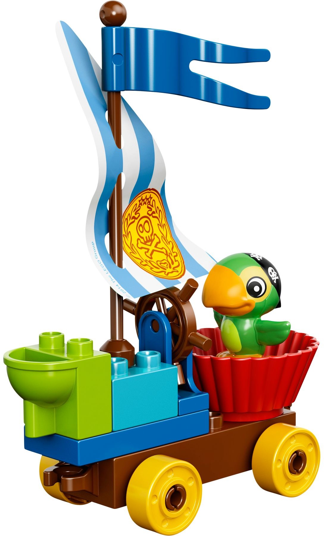 LEGO 10539 Jake and the Never Land Pirates Sail Wagon Race - SuperSaverAU - view 2