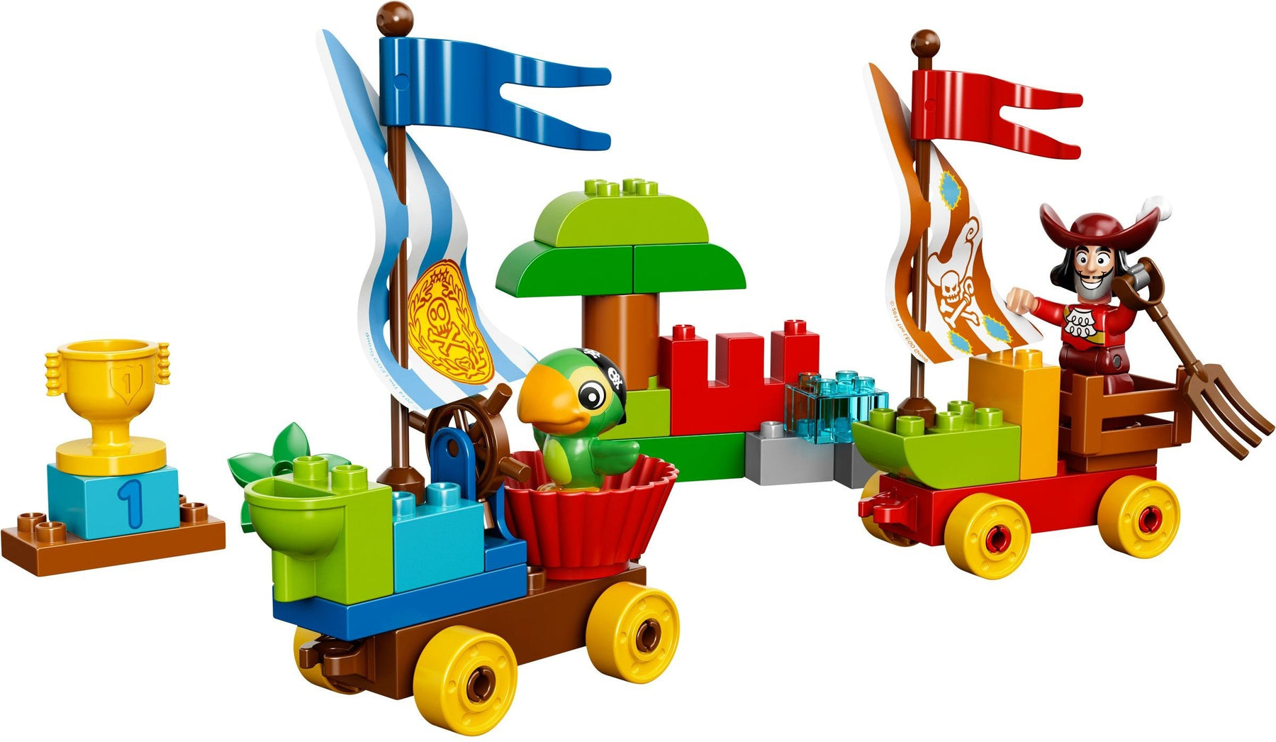 LEGO 10539 Jake and the Never Land Pirates Sail Wagon Race - SuperSaverAU - view 4