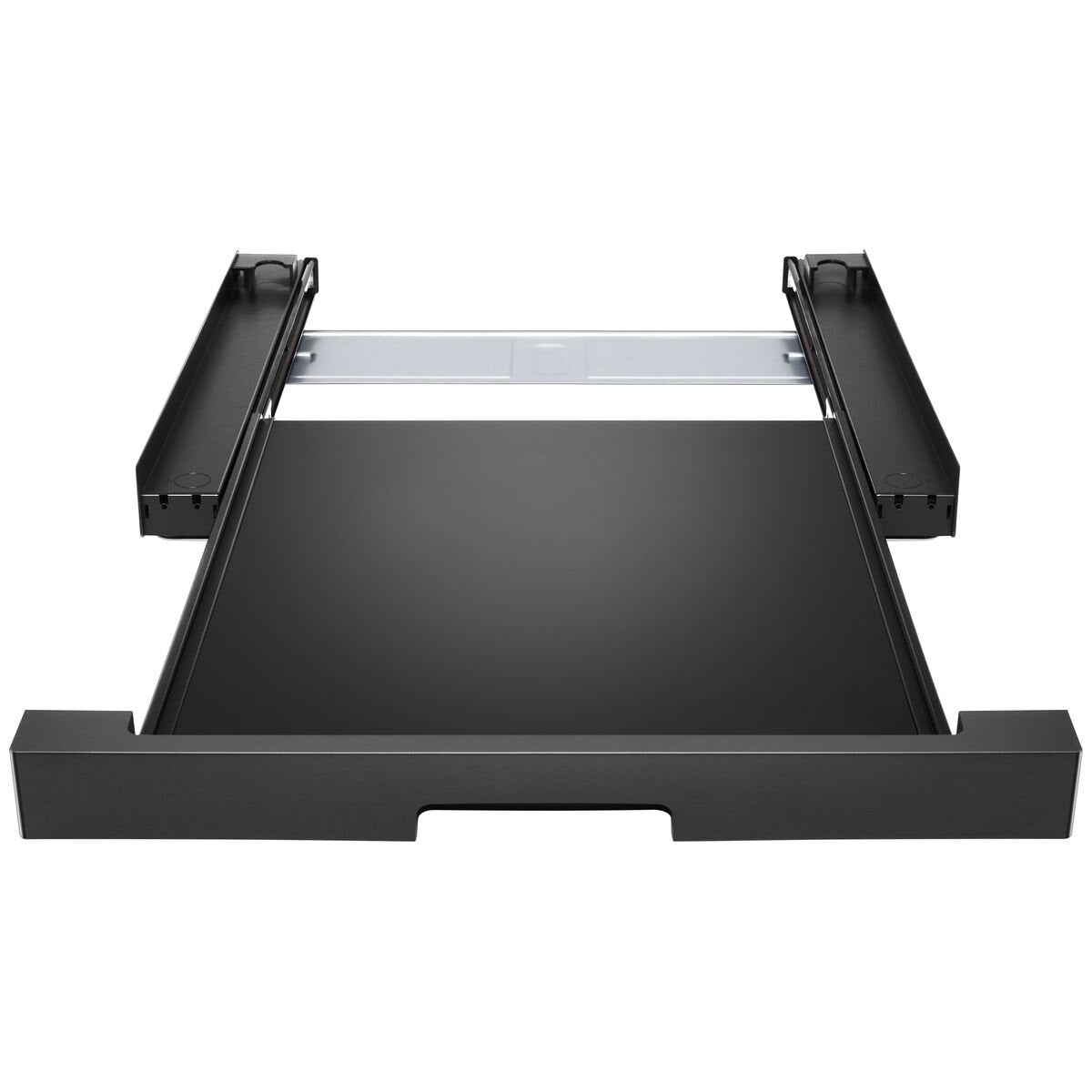 LG washer and dryer stacking kit with shelf - Matte Black finish - 70mm height - STKIT-MB
