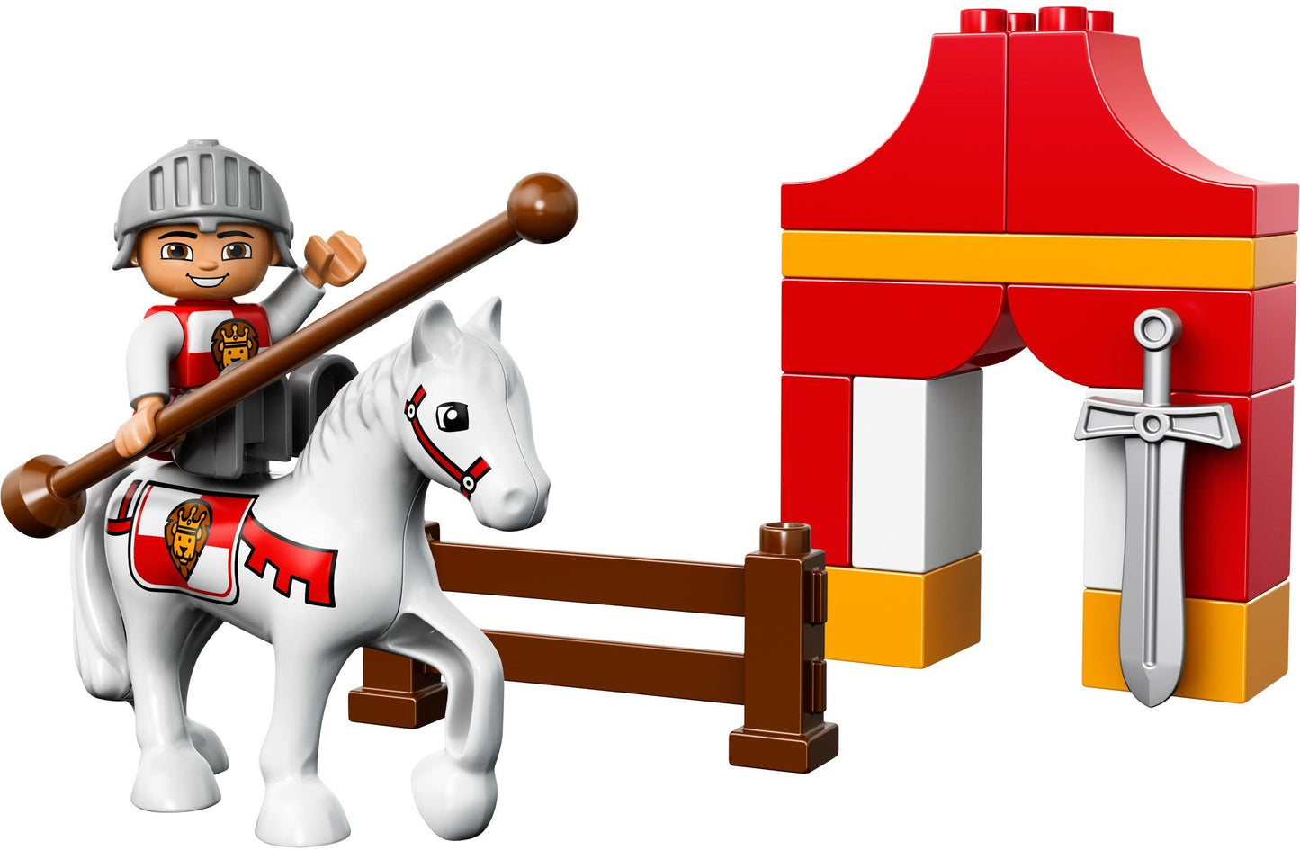 LEGO 10568 DUPLO Knight Tournament: Medieval Jousting Fun