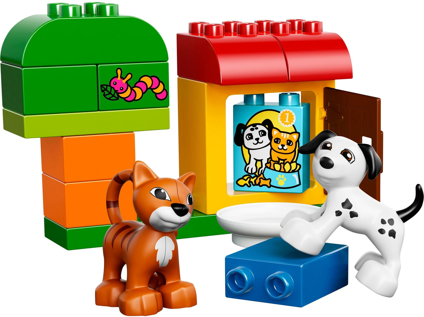 LEGO 10570 All-in-One Gift Set: DUPLO Bricks for Toddlers with Cat & Dog