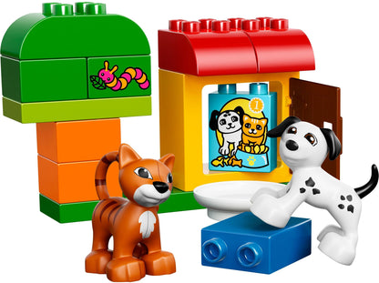 LEGO 10570 All-in-One Gift Set: DUPLO Bricks for Toddlers with Cat & Dog
