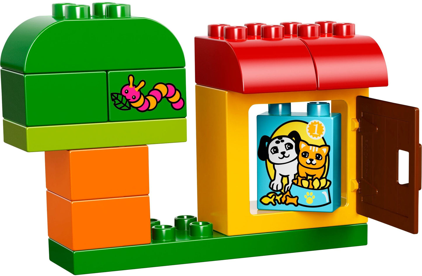 LEGO 10570 All-in-One Gift Set: DUPLO Bricks for Toddlers with Cat & Dog