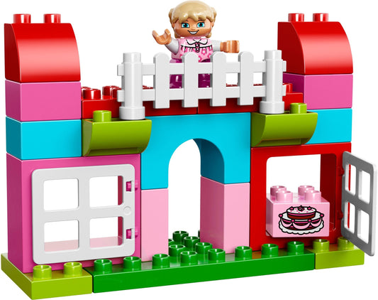 LEGO 10571 Pink Brick Box of Fun: Building Set with Girl DUPLO Figure