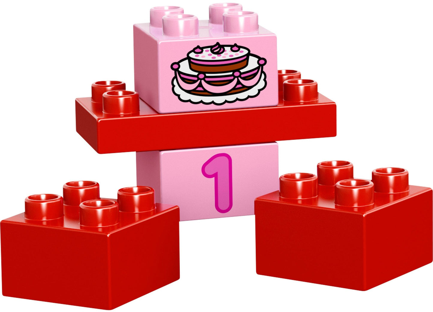 LEGO 10571 Pink Brick Box of Fun: Building Set with Girl DUPLO Figure